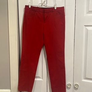 Banana Republic Red pants